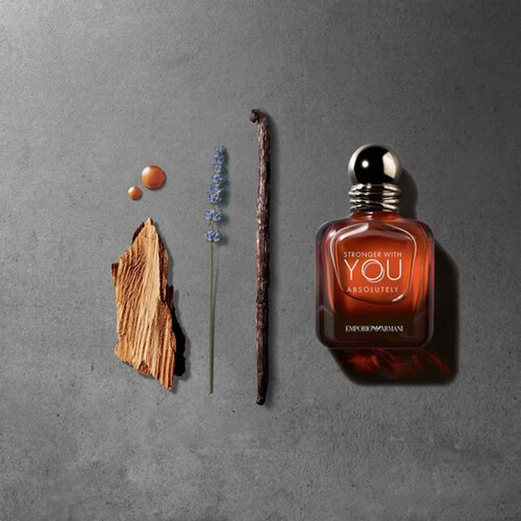 Emporio Armani Stronger With You Absolutely Parfum for Men 100ml | Warm Spicy Vanilla Woody Fragrance